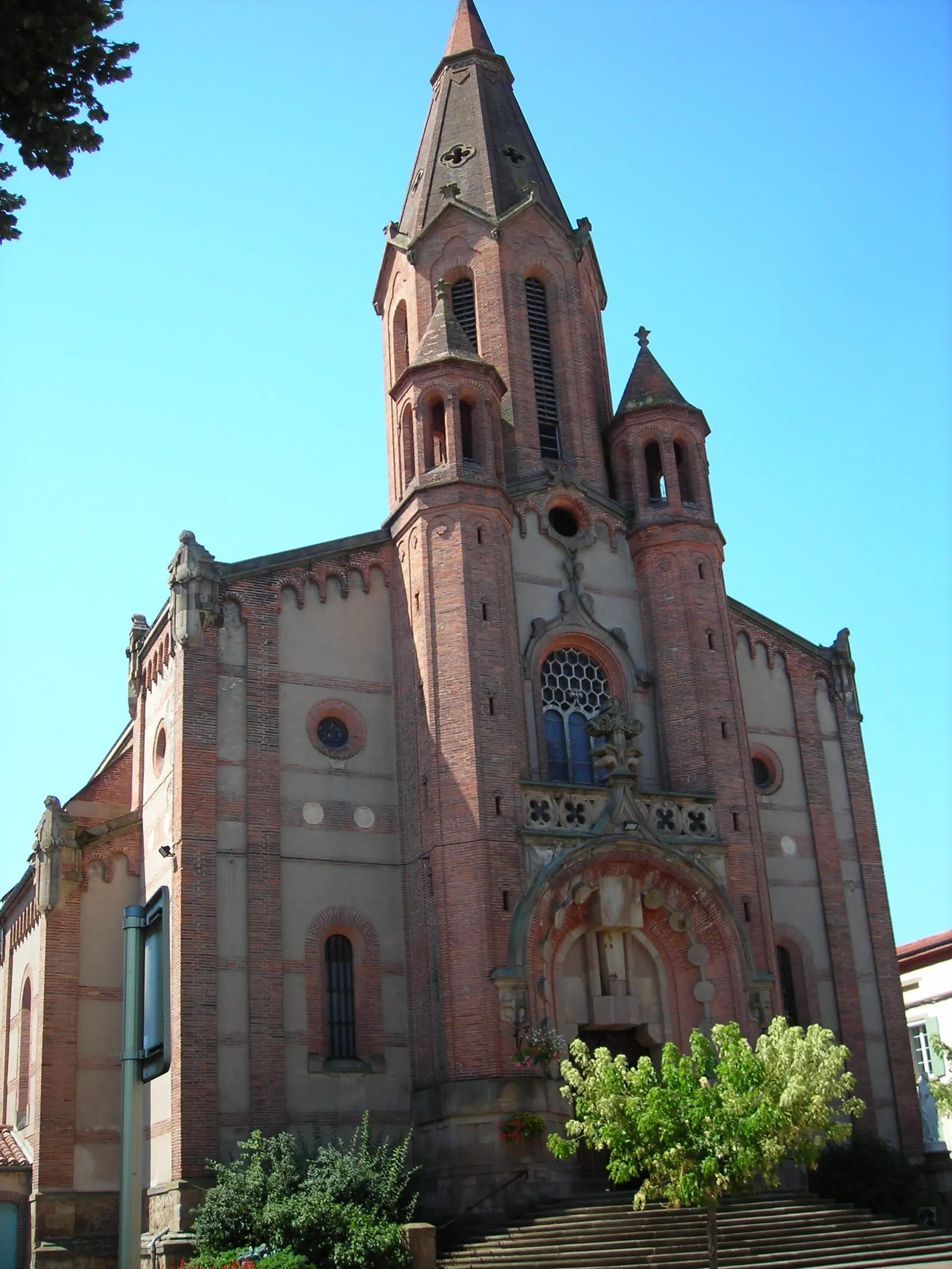 L'église Saint-Privat de Carmaux, dans le Tarn