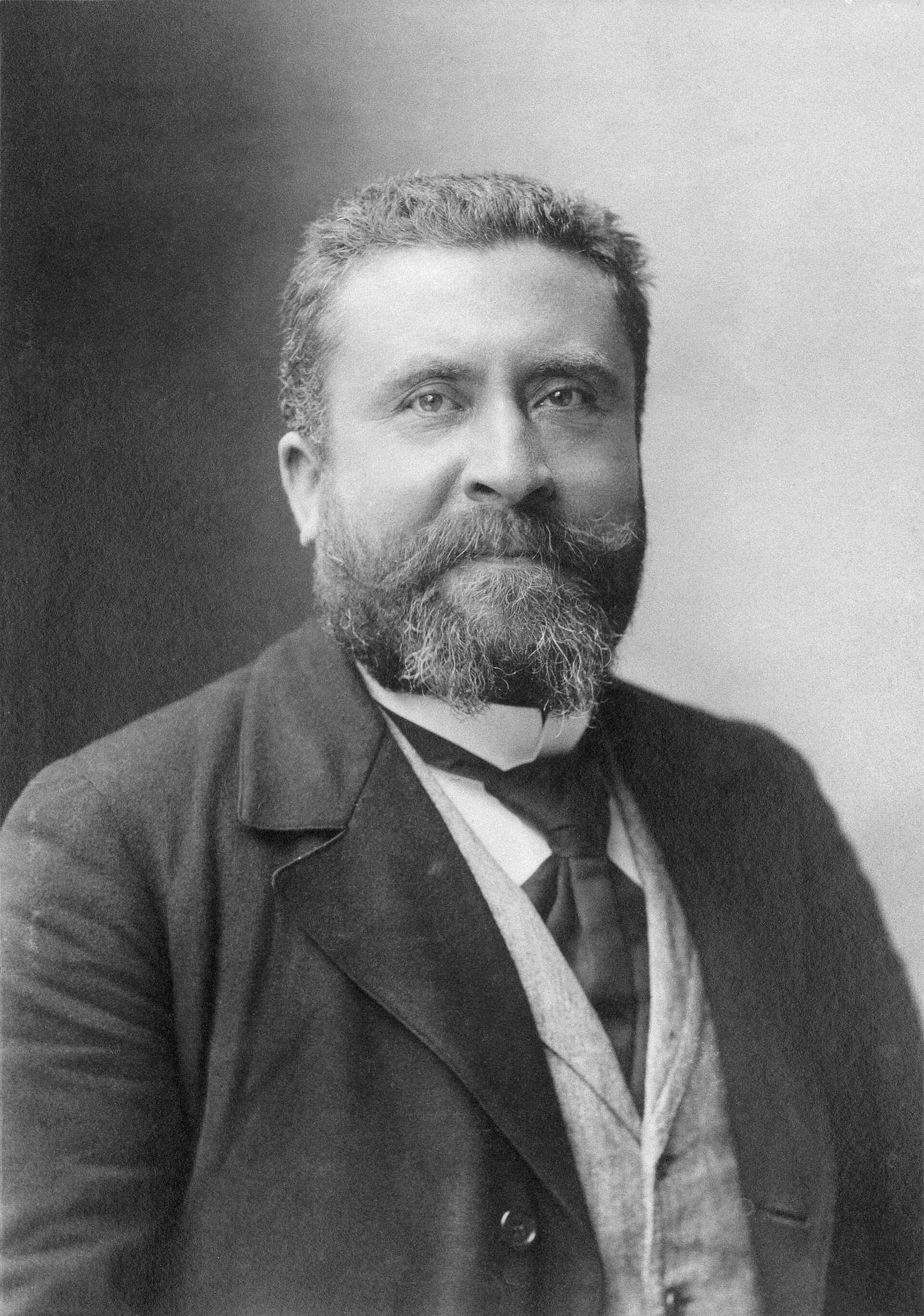 Portrait de Jean Jaurès photographié par Nadar en 1904